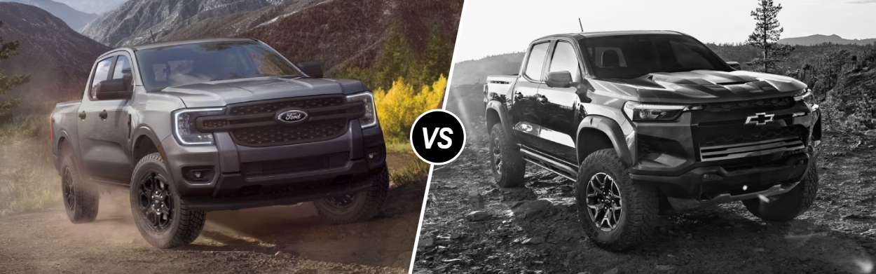 2026 Ford Ranger vs 2026 Chevrolet Colorado in Royston, GA