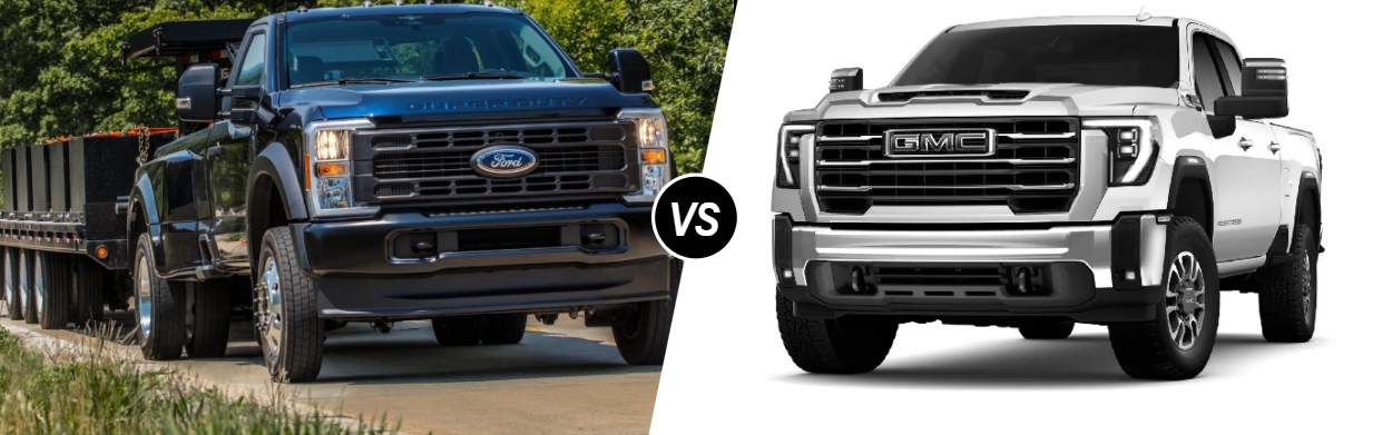 2026 Ford Super Duty F-350 vs 2026 GMC Sierra 3500 HD in West Palm Beach, FL