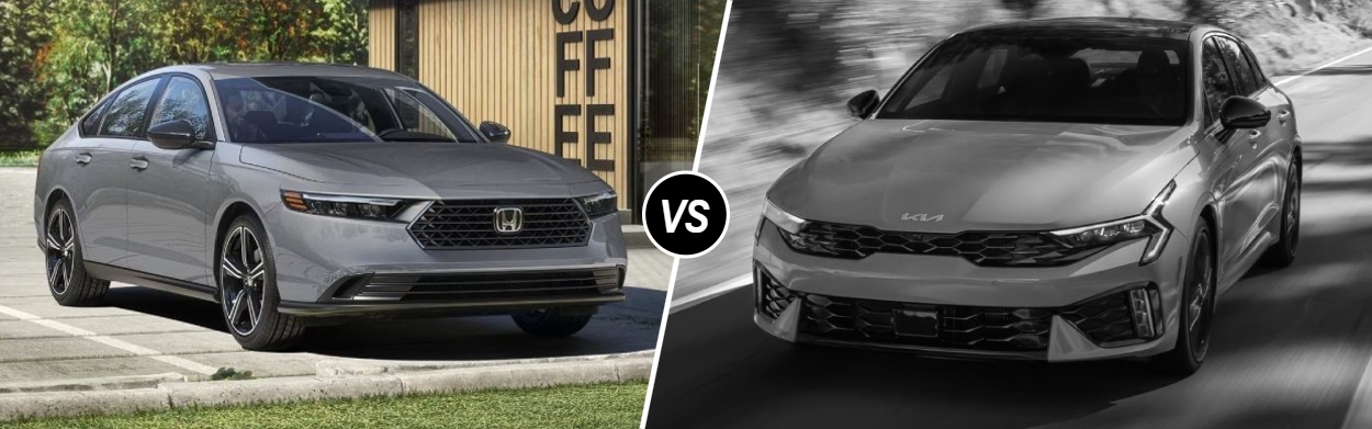2026 Honda Accord vs 2026 Kia K5 in St. Charles, IL