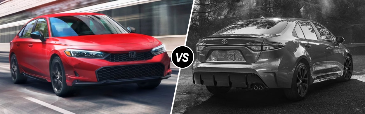 2026 Honda Civic Sedan vs 2026 Toyota Corolla in Moss Point, MS