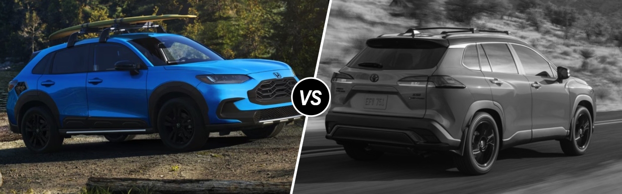 2026 Honda HR-V vs 2026 Toyota Corolla Cross near Biloxi, MS