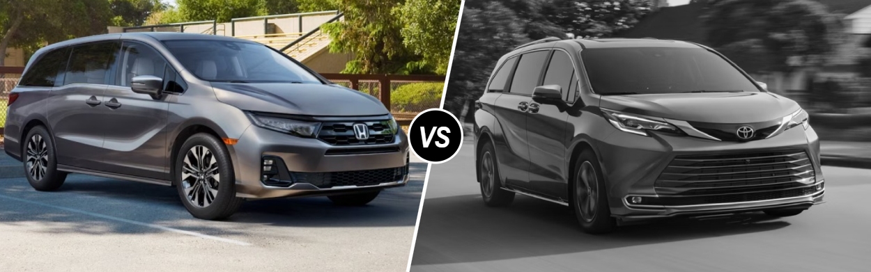 2026 Honda Odyssey vs 2026 Toyota Sienna near Batavia, IL