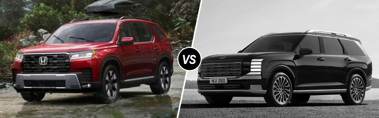 2026 Honda Pilot vs 2026 Hyundai Palisade in St. Charles, IL