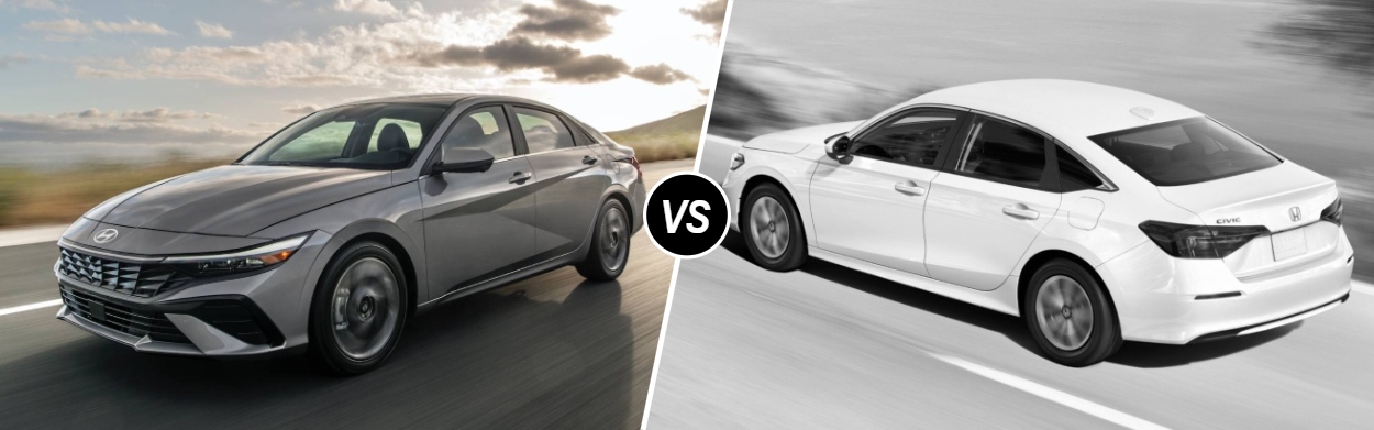 2026 Hyundai Elantra vs 2026 Honda Civic Sedan in Tustin, CA