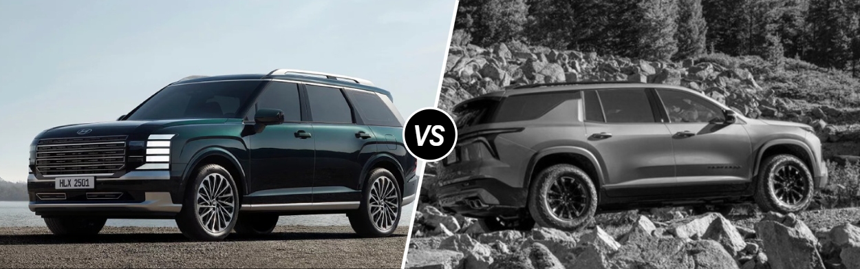2026 Hyundai Palisade vs 2026 Chevrolet Traverse near Wausau, WI