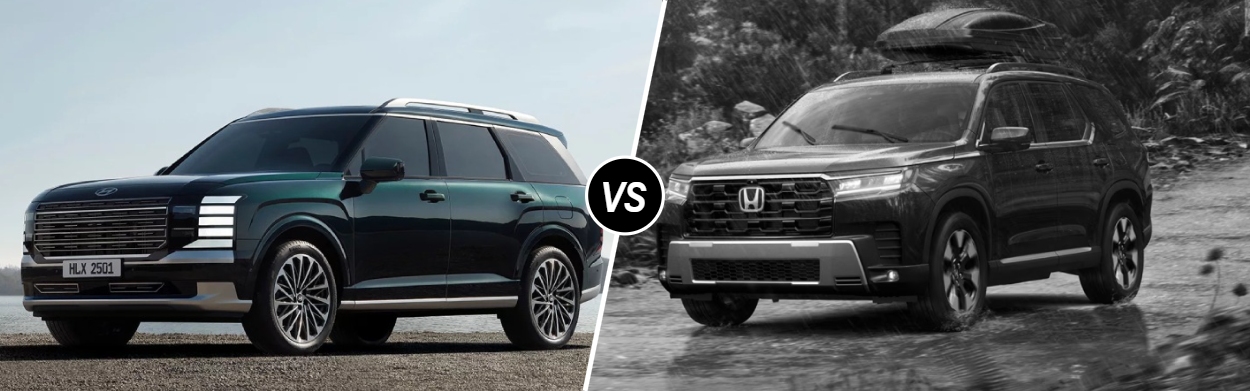 2026 Hyundai Palisade vs 2026 Honda Pilot in Grand Island, NE