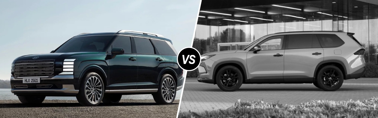 2026 Hyundai Palisade vs 2026 Toyota Grand Highlander in Grand Island, NE
