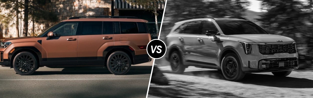 2026 Hyundai Santa Fe vs 2026 Kia Sorento near Wausau, WI