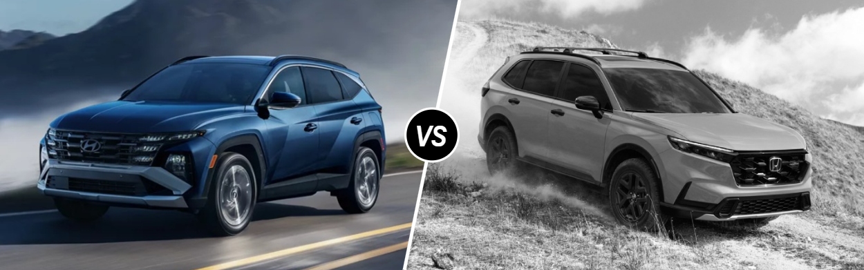 2026 Hyundai Tucson vs 2026 Honda CR-V in Tustin, CA