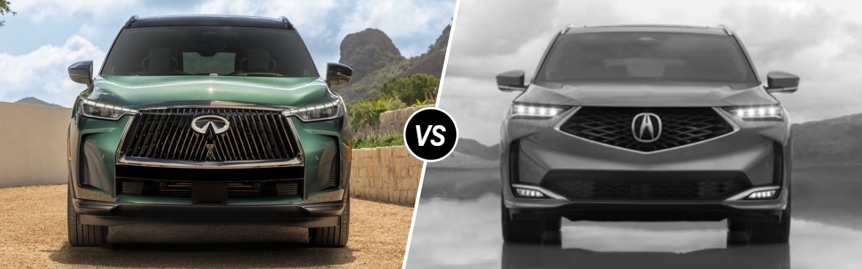 2026 INFINITI QX60 vs 2026 Acura MDX in Ann Arbor, MI