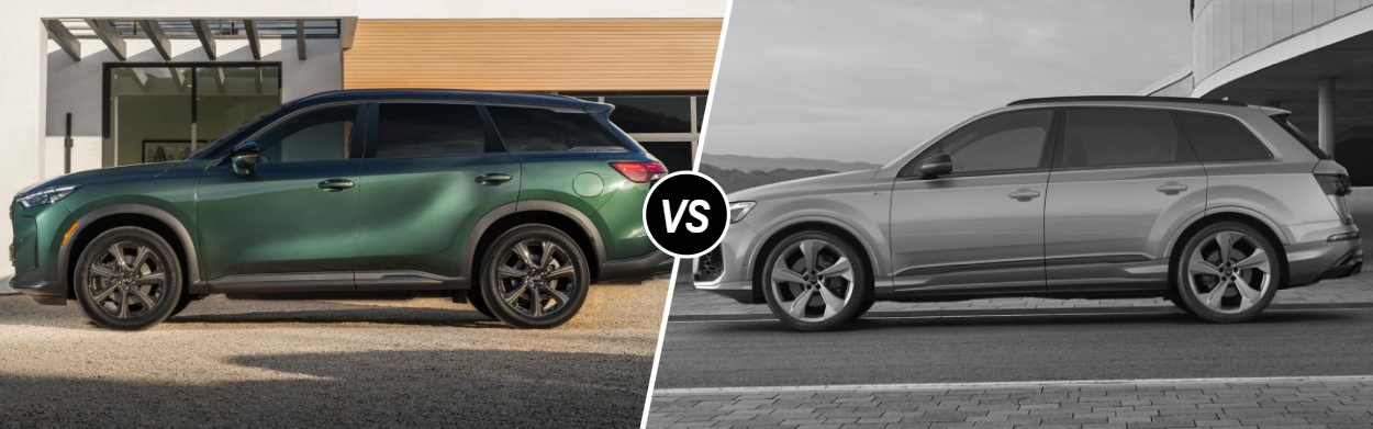 2026 INFINITI QX60 vs 2026 Audi Q7 in Ann Arbor, MI