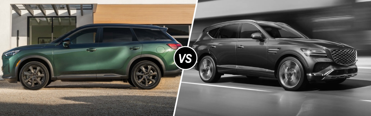 2026 INFINITI QX60 vs 2026 Genesis GV80 in Ann Arbor, MI