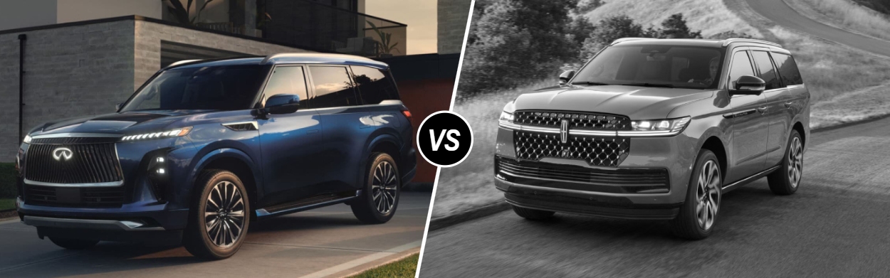 2026 INFINITI QX80 vs 2026 Lincoln Navigator near Troy, MI