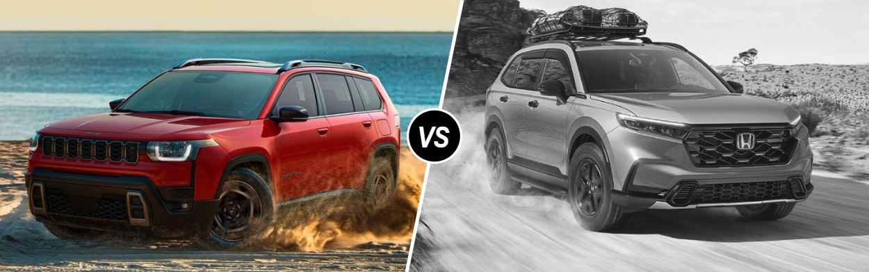 2026 Jeep Cherokee vs 2026 Honda CR-V Hybrid near Elgin, IL