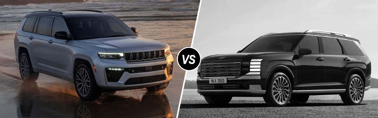 2026 Jeep Grand Cherokee vs 2026 Hyundai Palisade near St. Charles, MO