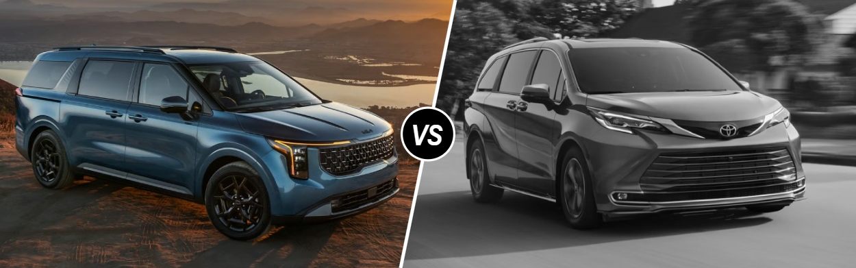 2026 Kia Carnival MPV vs 2026 Toyota Sienna in Eau Claire, WI