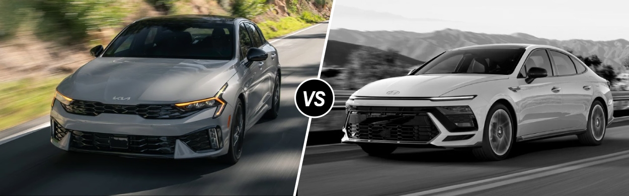 2026 Kia K5 vs 2026 Hyundai Sonata in Eau Claire, WI