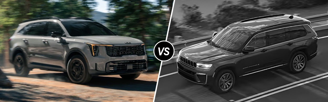 2026 Kia Sorento vs 2026 Jeep Grand Cherokee L in Toms River, NJ