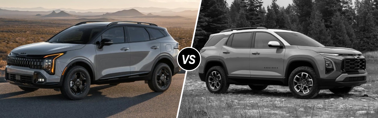 2026 Kia Sportage vs 2026 Chevrolet Equinox in Eau Claire, WI