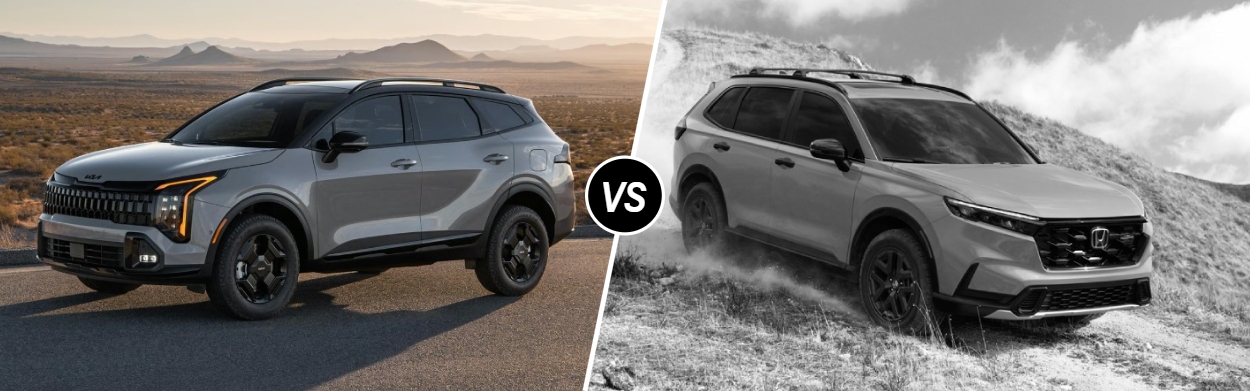 2026 Kia Sportage vs 2026 Honda CR-V near Irvine, CA