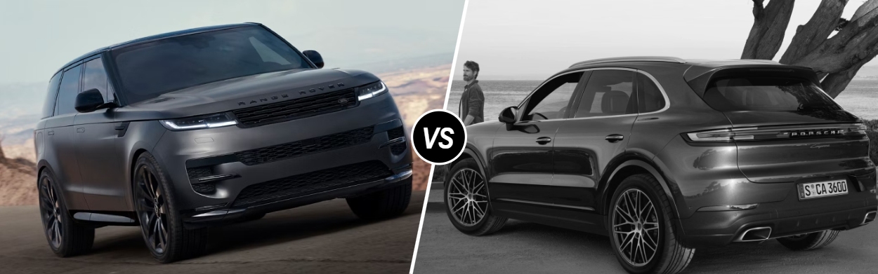 2026 Range Rover Sport vs 2026 Porsche Cayenne in Hinsdale, IL