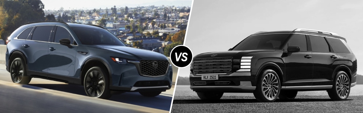 2026 Mazda CX-90 vs 2026 Hyundai Palisade in Huntington Beach, CA