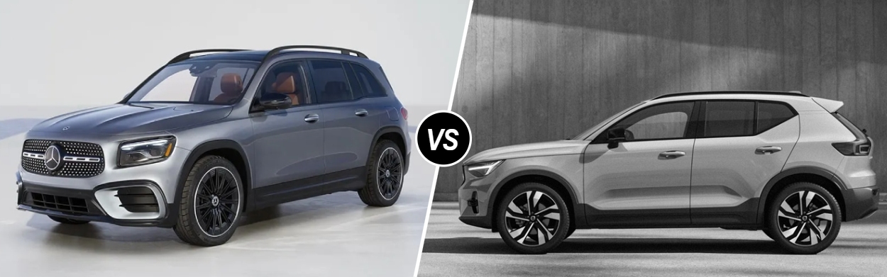 2026 Mercedes-Benz GLB vs 2026 Volvo XC40 near Ridgefield, CT