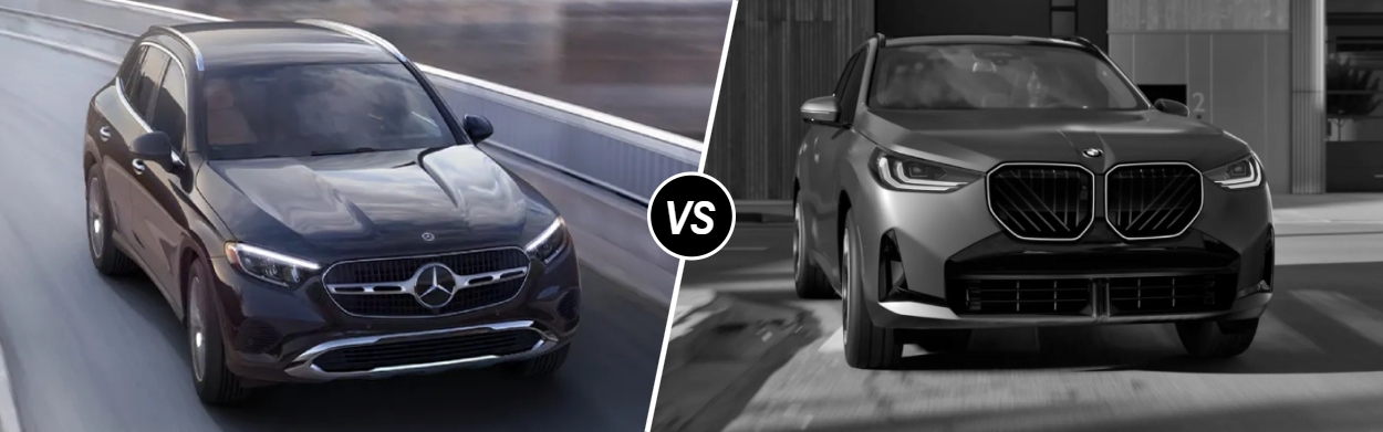2026 Mercedes-Benz GLC vs 2026 BMW X3 in Danbury, CT