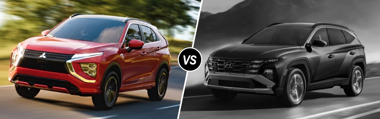 2026 Mitsubishi Eclipse Cross vs 2026 Hyundai Tucson in Sandy, UT