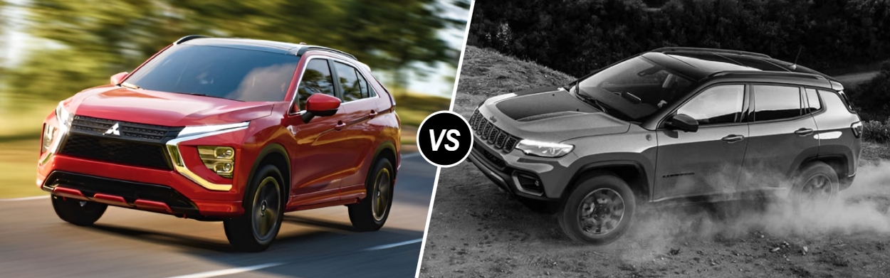 2026 Mitsubishi Eclipse Cross vs 2026 Jeep Compass near Newark, DE