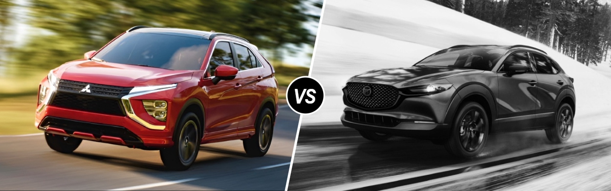 2026 Mitsubishi Eclipse Cross vs 2026 Mazda CX-30 in Lansing, MI