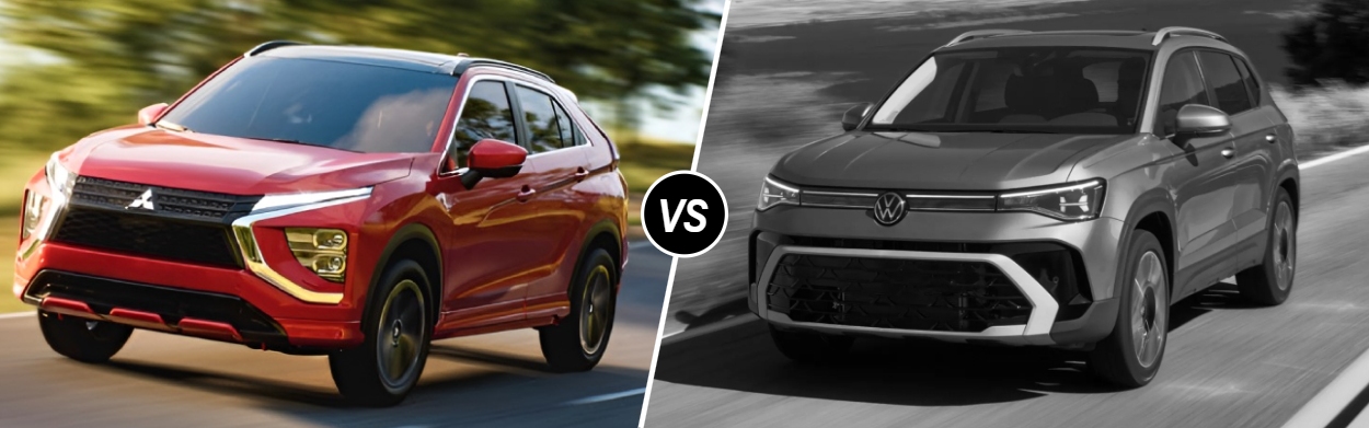 2026 Mitsubishi Eclipse Cross vs 2026 Volkswagen Taos in Wilmington, MA