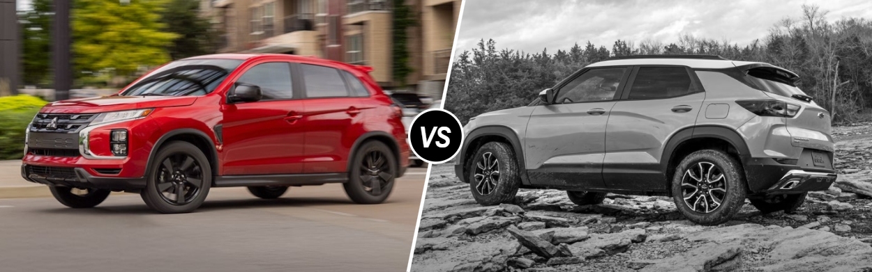 2026 Mitsubishi Outlander Sport vs 2026 Chevrolet Trailblazer in Lansing, MI