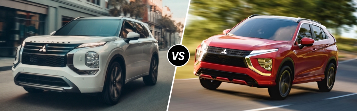 2026 Mitsubishi Outlander vs 2026 Mitsubishi Eclipse Cross in Lansing, MI