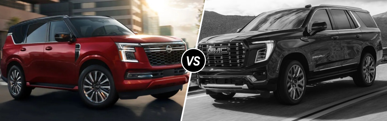 2026 Nissan Armada vs 2026 GMC Yukon near Philadelphia, PA