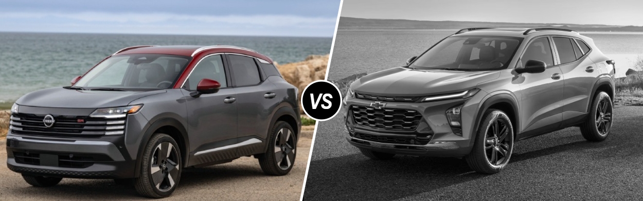 2026 Nissan Kicks vs 2026 Chevrolet Trax in Pittsfield, MA