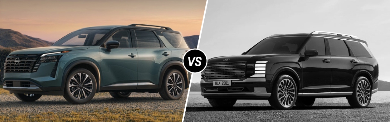 2026 Nissan Pathfinder vs 2026 Hyundai Palisade in Cherry Hill, NJ