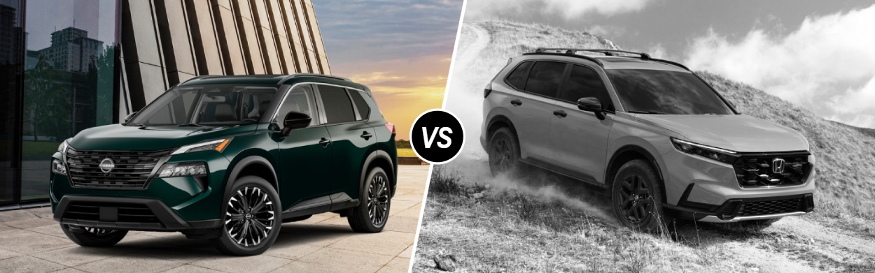 2026 Nissan Rogue vs 2026 Honda CR-V in Dyersburg, TN