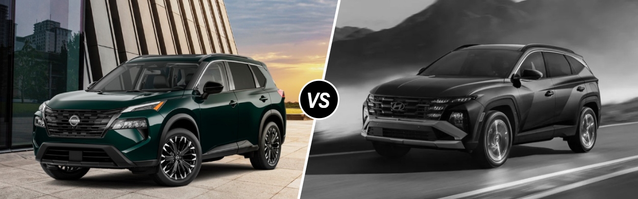 2026 Nissan Rogue vs 2026 Hyundai Tucson near Philadelphia, PA