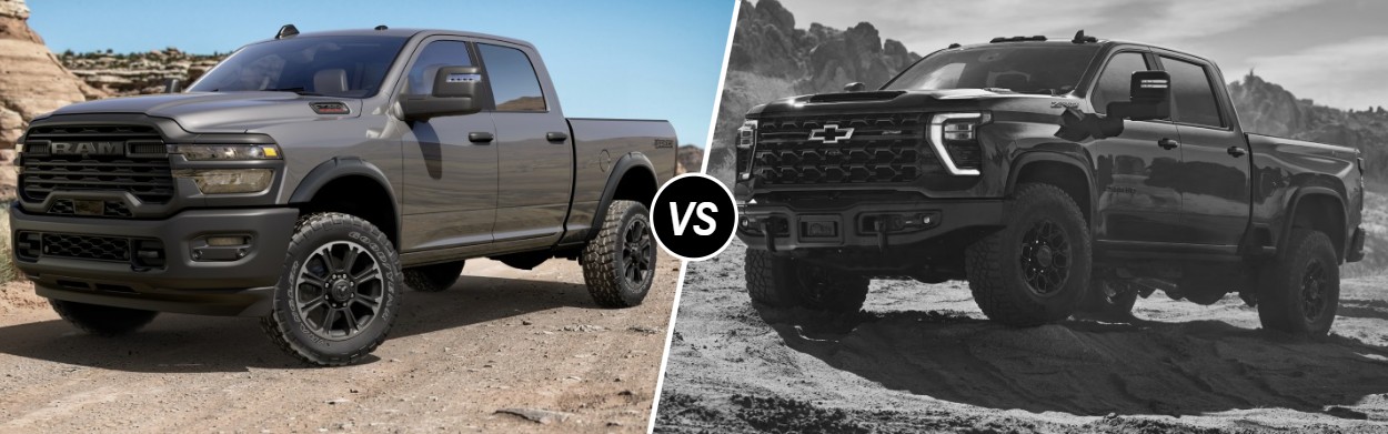 2026 RAM 2500 vs 2026 Chevrolet Silverado 2500 HD in Cedar City, UT