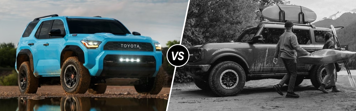 2026 Toyota 4Runner vs 2026 Ford Bronco in West Bend, WI