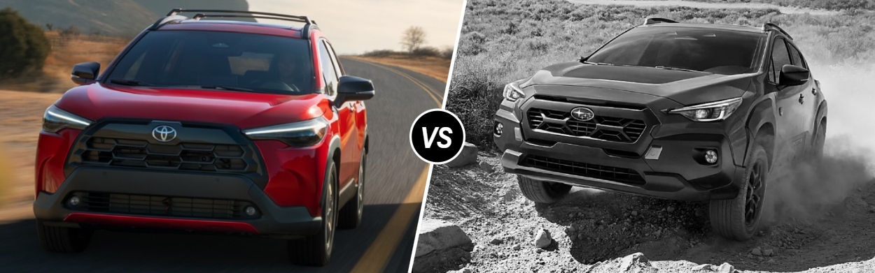 2026 Toyota Corolla Cross vs 2026 Subaru Crosstrek near Helena, MT