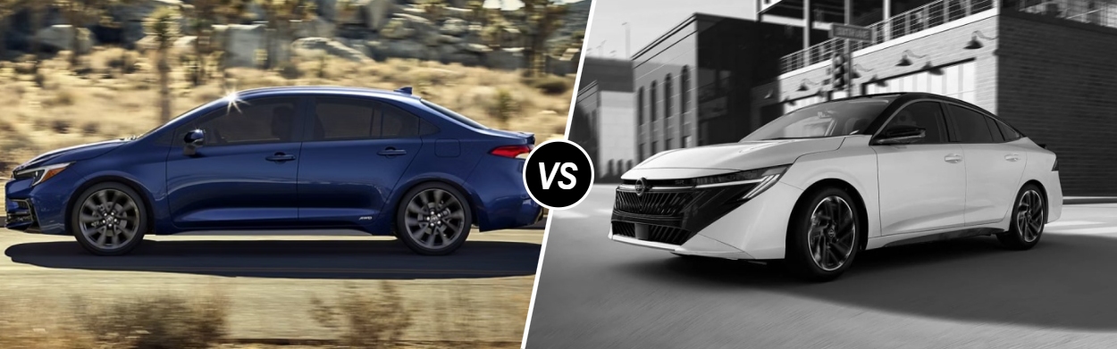 2026 Toyota Corolla vs 2026 Nissan Sentra in Venice, FL