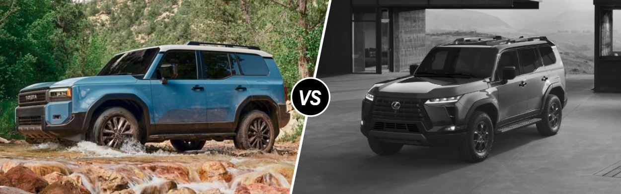 2026 Toyota Land Cruiser vs 2026 Lexus GX near Decatur, AL