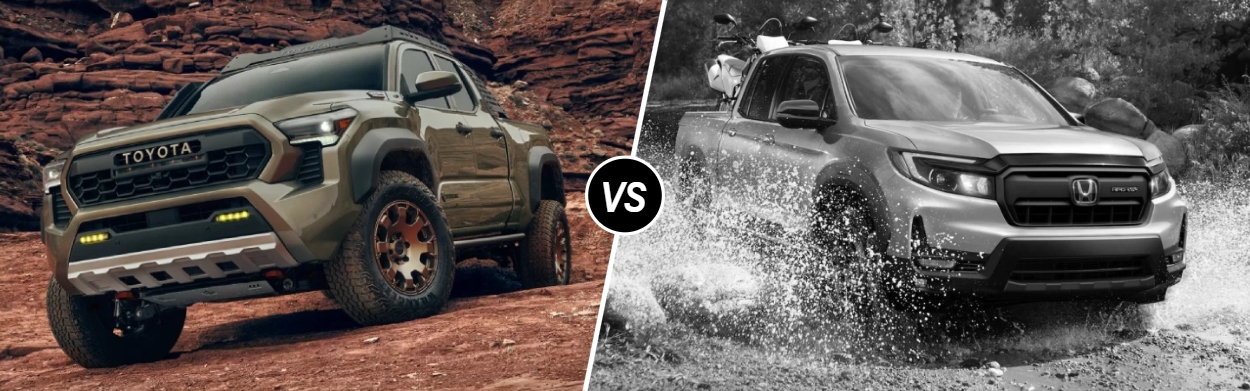 2026 Toyota Tacoma vs 2026 Honda Ridgeline near Helena, MT