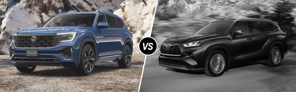 2026 Volkswagen Atlas vs 2026 Toyota Highlander near Wausau, WI