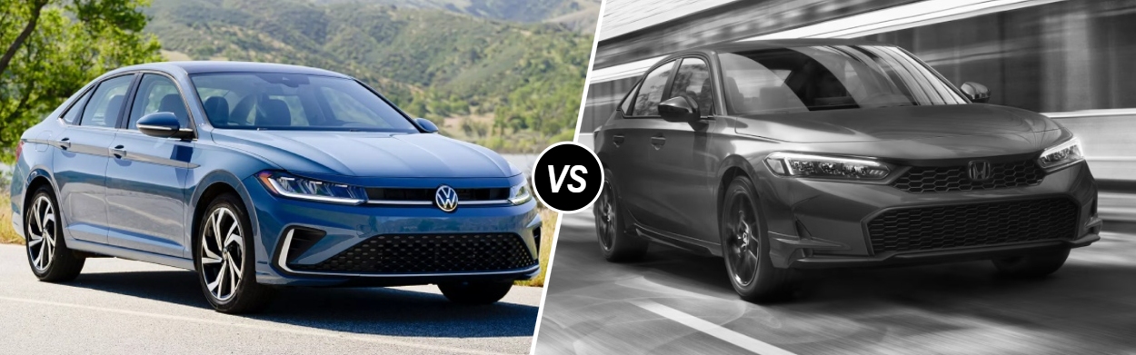 2026 Volkswagen Jetta vs 2026 Honda Civic Sedan in Union, NJ