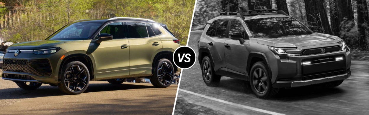 2026 Volkswagen Tiguan vs 2026 Toyota RAV4 in Union, NJ