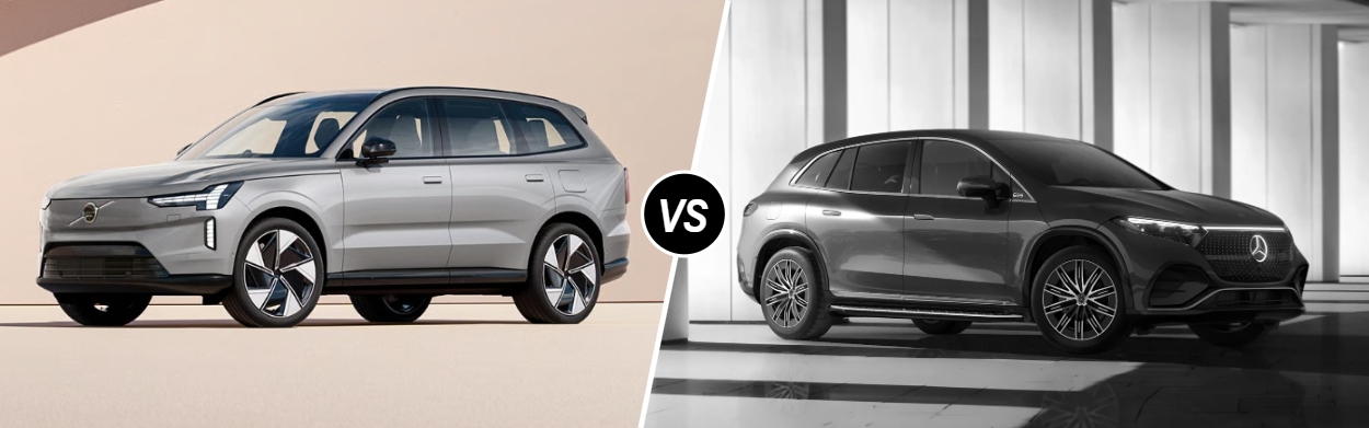 2026 Volvo EX90 vs 2026 Mercedes-Benz EQS SUV in Jacksonville, FL