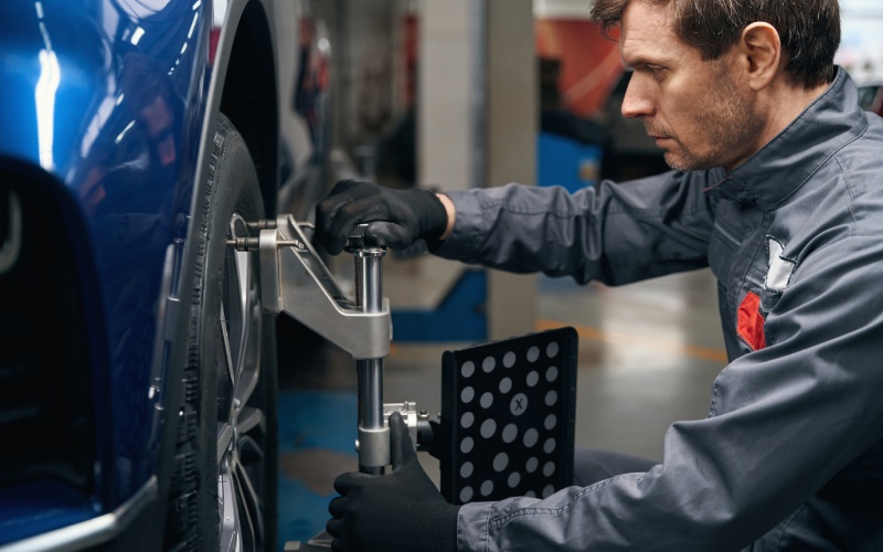 What Alignment Corrects: Camber, Caster, Toe, and Thrust Angle